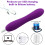 USB Charging 10-Frequency Silicone G-Spot Vibrator - Waterproof 3