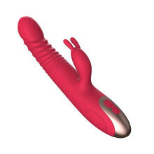 (B) Automatic Rotating Heating Vibrator for Women - USB Charging