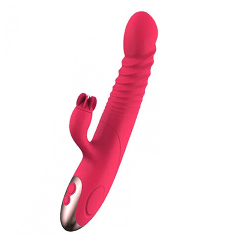 (C) Automatic Rotating Heating Vibrator for Women - USB Charging