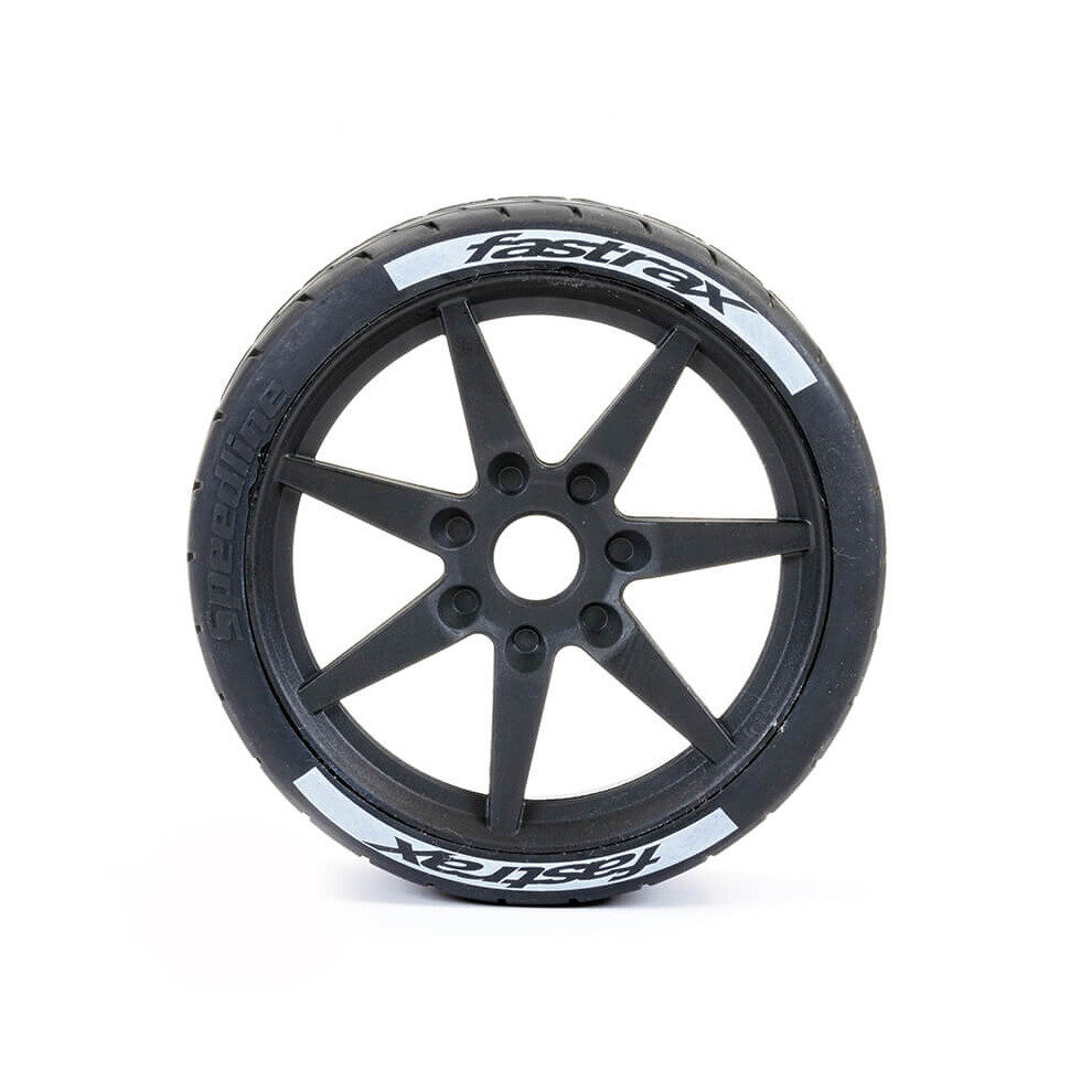 Fastrax Supaforza Front 52° Tyres/Blk 17mm Hex Wheels FAST1017-52
