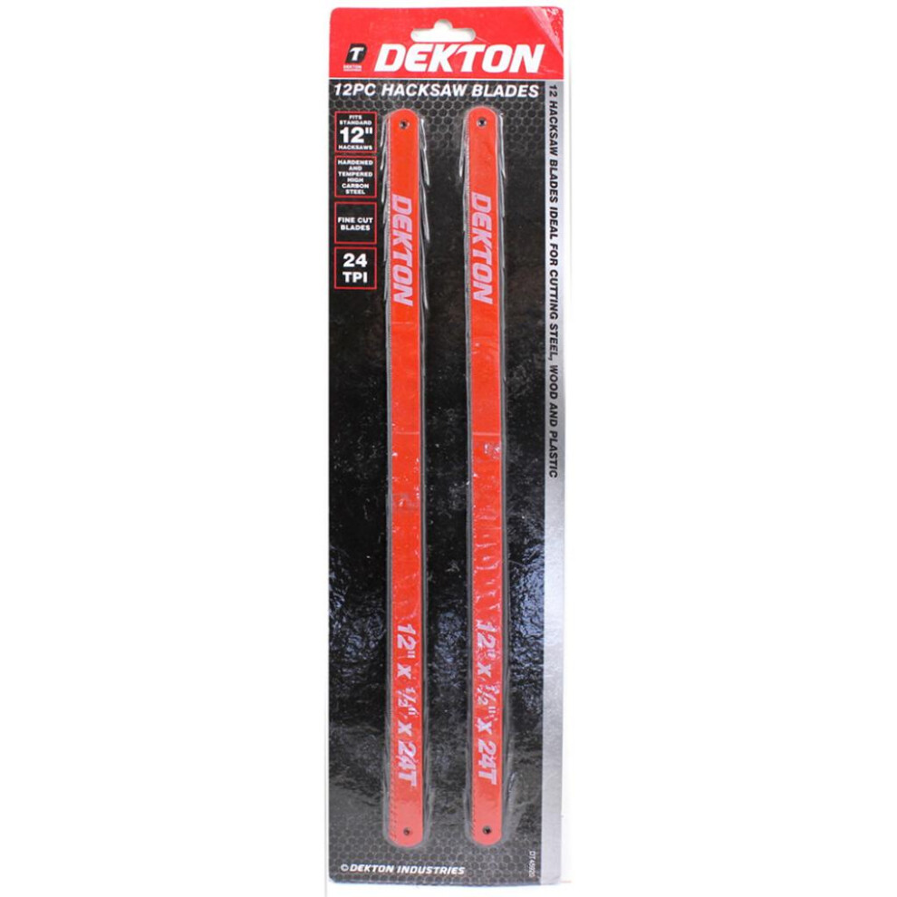 12PC HACKSAW BLADES, DT45920