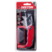 FOLDING METAL TRADESMAN KNIFE, DT60115
