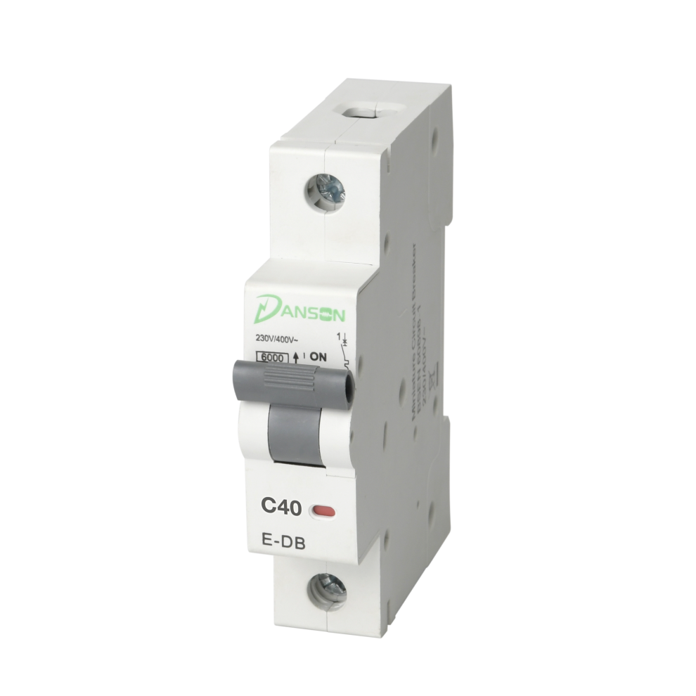 DANSON MCB 6kA S.P. SINGLE MODULE C CURVE 40A 230V AC