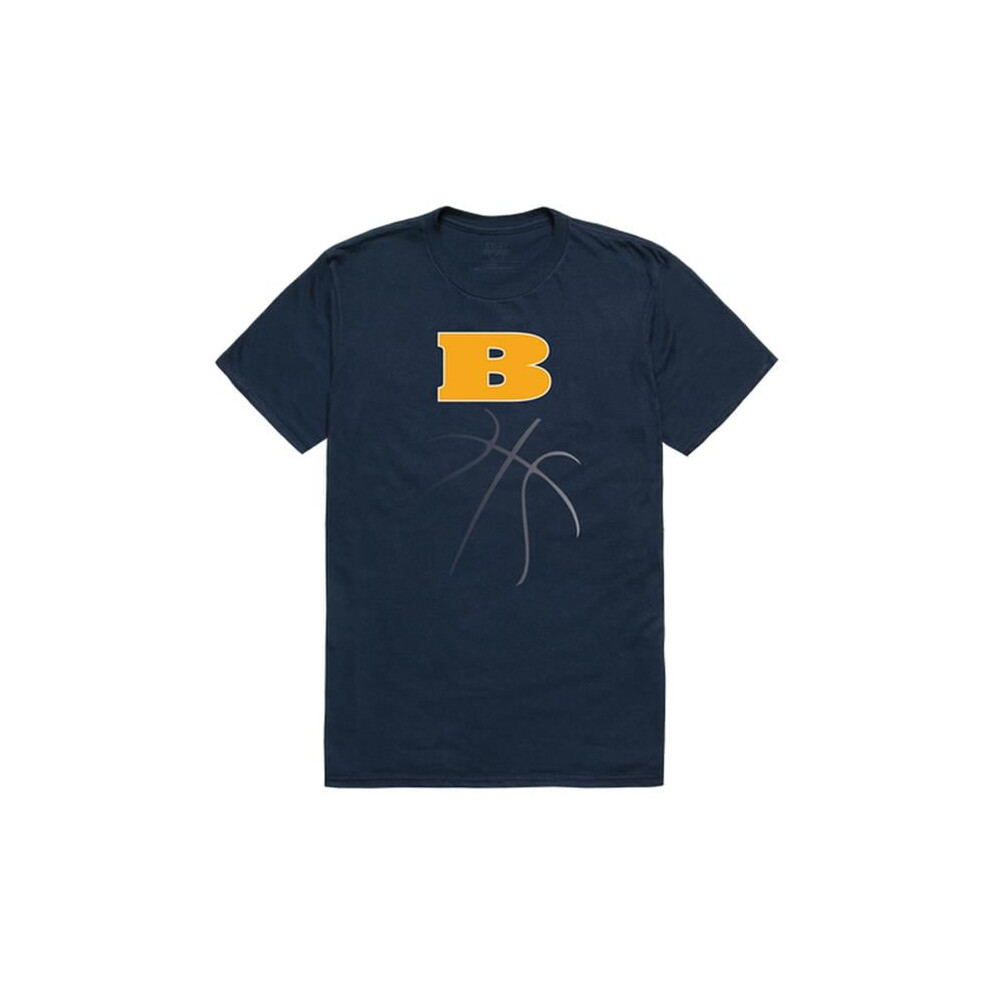 W Republic 510-482-NVY-03 Beloit College Buccaneers Basketball T-Shirt, Navy - Large-image-OPC-PFDMCCN-NEW
