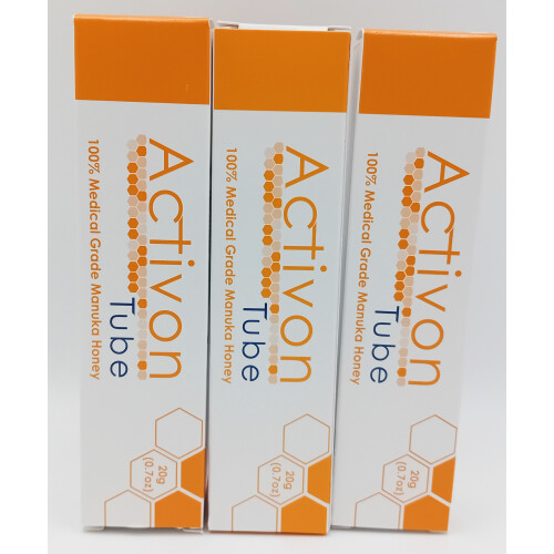 Activon 100% Manuka Honey 20g x3 Tubes Ref: CR4493 2
