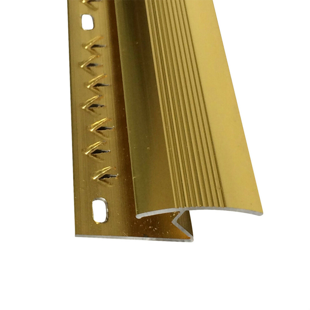 FLR TRIM CARPET TO LINO EDGE GOLD 1 PER PACK