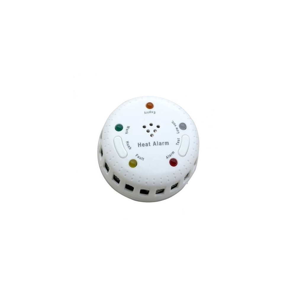 Battery Operated Heat Detector c/w 2x AAA Batteries