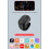 (Black) Wireless Gaming Finger Mouse Remote Control Handle Adapter Gaming Pages Function Tablet Mobile Phone Android iOS 12