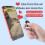 (Black) Wireless Gaming Finger Mouse Remote Control Handle Adapter Gaming Pages Function Tablet Mobile Phone Android iOS 5