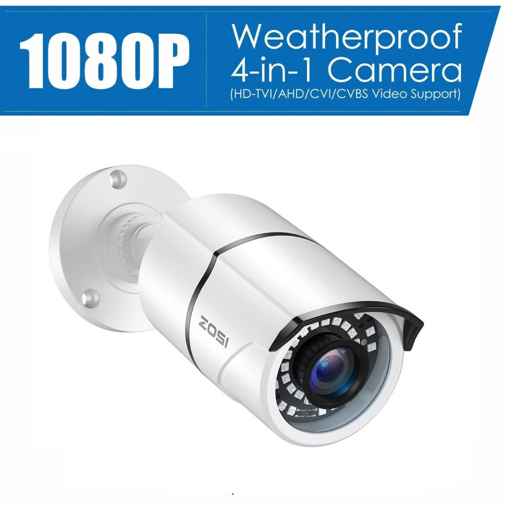 Zosi Cctv Camera 1080P Hd 2Mp 3000Tvl Home Security Outdoor Ir Night 6941709245917