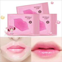 BIOAQUA Collagen Mask Sheet for Pink Lips Hydrating & Nourishing Lip Care, Smooth & Plump Lips, Moisture-Rich Formula (Pack Of 5)