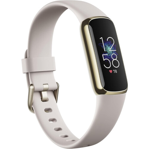 Fitbit Fitbit Luxe Activity Tracker Stress Management - White / Soft Gold