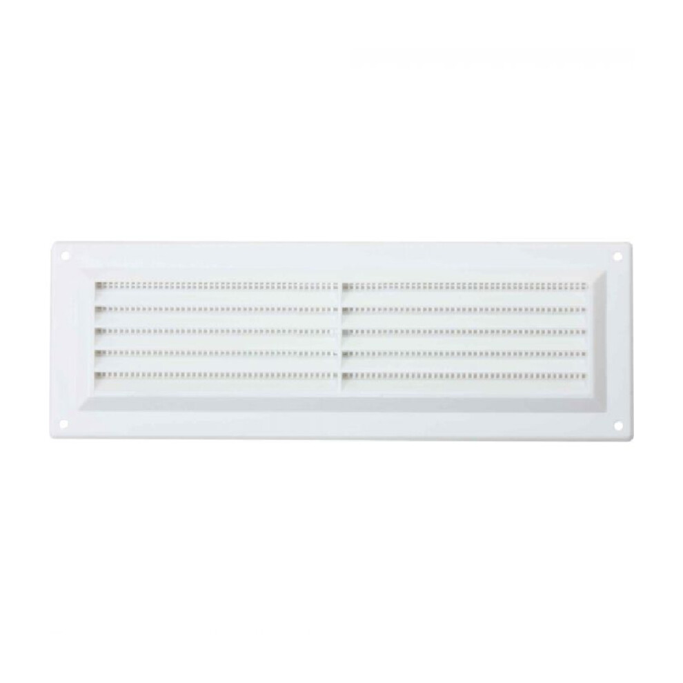 9 X 9 LOUVRE VENT WHITE PLASTIC 1 PER PACK