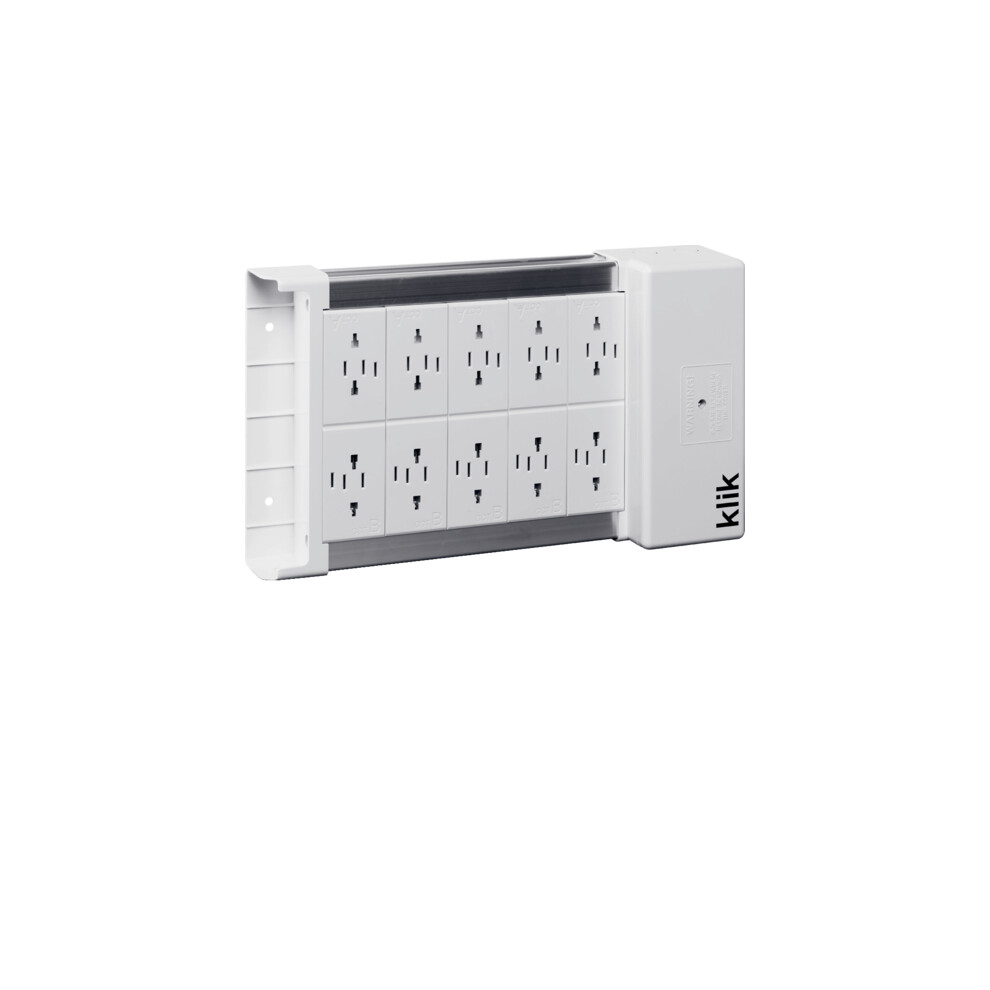 10 Way Klik Lighting Distribution Unit