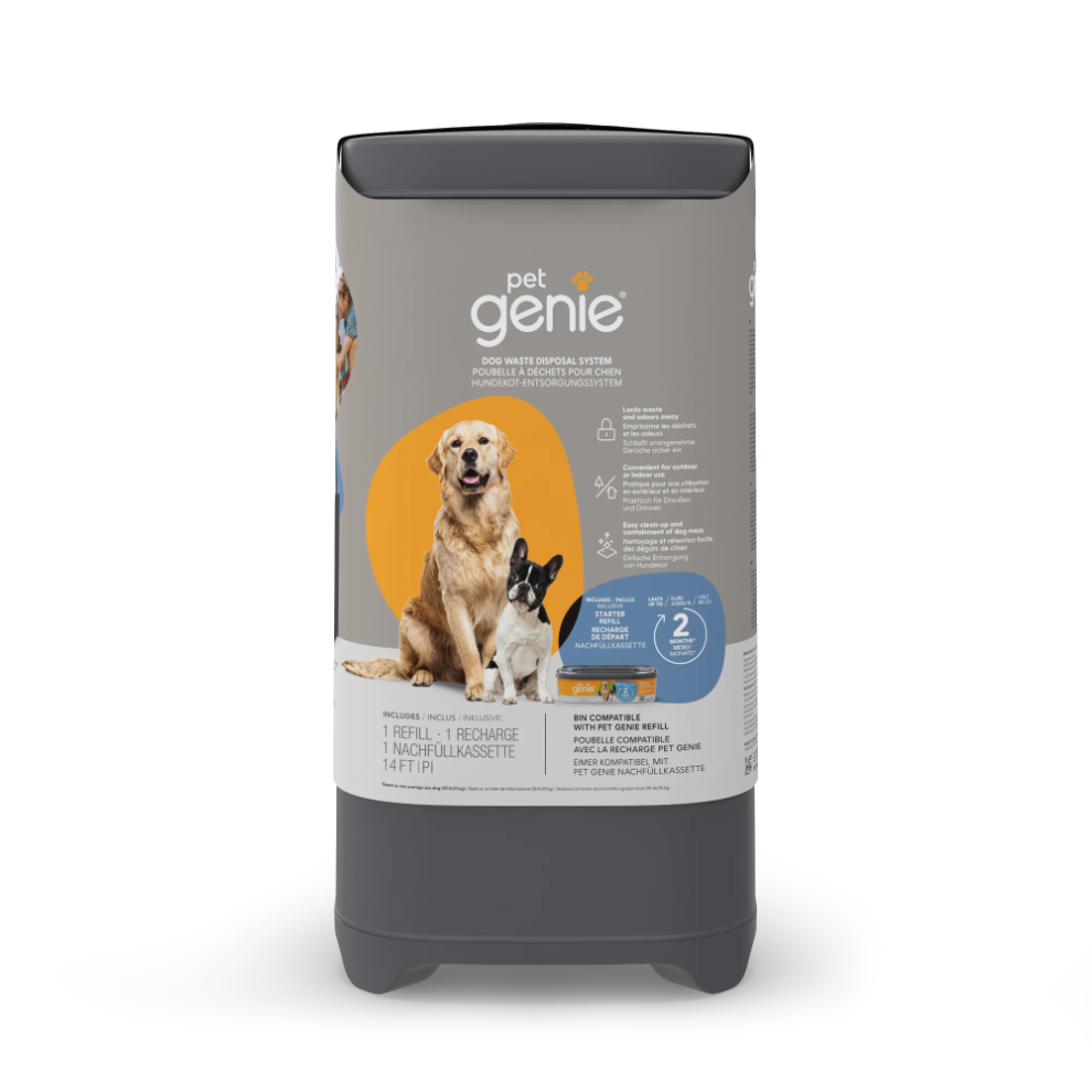 Pet Genie Dog Waste Disposal System Dog Waste Management Odour Control