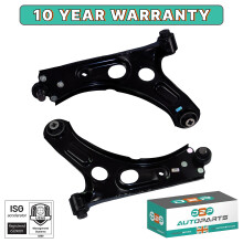 FRONT LOWER WISHBONE CONTROL ARMS PAIR FOR PEUGEOT 208 MK2 9831626480 9832039280