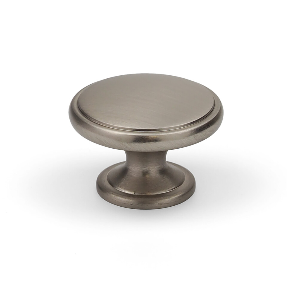 (38mm Knob) Brushed Nickel Cup Handle 64mm & 38mm 42mm Knobs