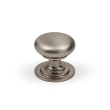 (42mm Knob) Brushed Nickel Cup Handle 64mm & 38mm 42mm Knobs