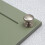 (42mm Knob) Brushed Nickel Cup Handle 64mm & 38mm 42mm Knobs 8