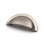 (64mm Cup Handle) Brushed Nickel Cup Handle 64mm & 38mm 42mm Knobs 3