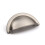 (64mm Cup Handle) Brushed Nickel Cup Handle 64mm & 38mm 42mm Knobs 1