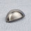 (64mm Cup Handle) Brushed Nickel Cup Handle 64mm & 38mm 42mm Knobs 4