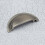 (64mm Cup Handle) Brushed Nickel Cup Handle 64mm & 38mm 42mm Knobs 6