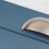 (64mm Cup Handle) Brushed Nickel Cup Handle 64mm & 38mm 42mm Knobs 8