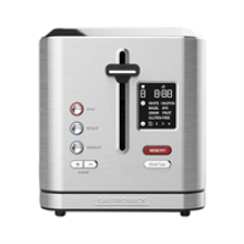 Gastroback Design Digital 2 Slice Toaster Stainless Steel 950W -Silver