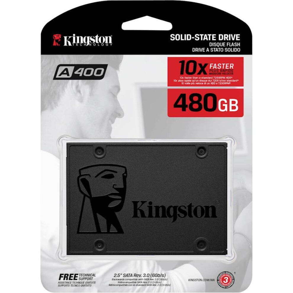 Kingston A400 SSD 480GB SATA3 2.5"