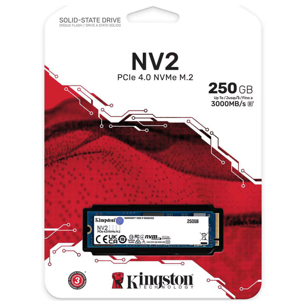 Kingston NV2 NVME SSD 250GB M.2