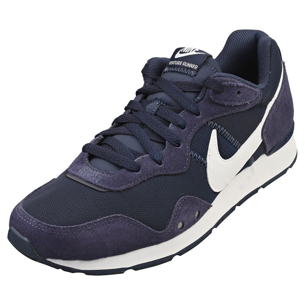 Nike Venture Runner Mens Casual Trainers in Navy White - 8 UK