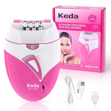 Epilator,Epilator for Women Rechargeable Cordless Facial Epilator for Women with Led Light,2 Speed Setting Face Body Epilator for Face,Bikini Line