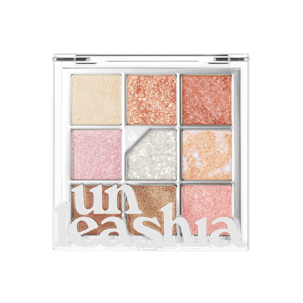 UNLEASHIA Glitterpedia Eye Shadow Palette|Point Makeup Vegan|Korean Cosmetics|Daily|matte|glitter|shimmer|pearl|daily|party|sparkling (NO.1 All o-image-OPC-PFDMM7G-NEW
