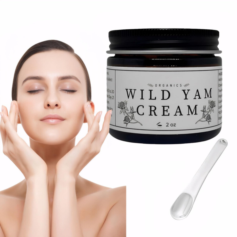 Wild Yam Cream, Annas Wild Yam Cream Organic for Hormone Balance, Natural Anna's Wild Yam Cream for Menopause, Moisturizer Botanical Balancing Body