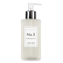 No.3 Pomegranate Luxury Hand & Body Wash - 250ml | Moisturizing Formula, Refreshing Scent, Hydrating and Nourishing