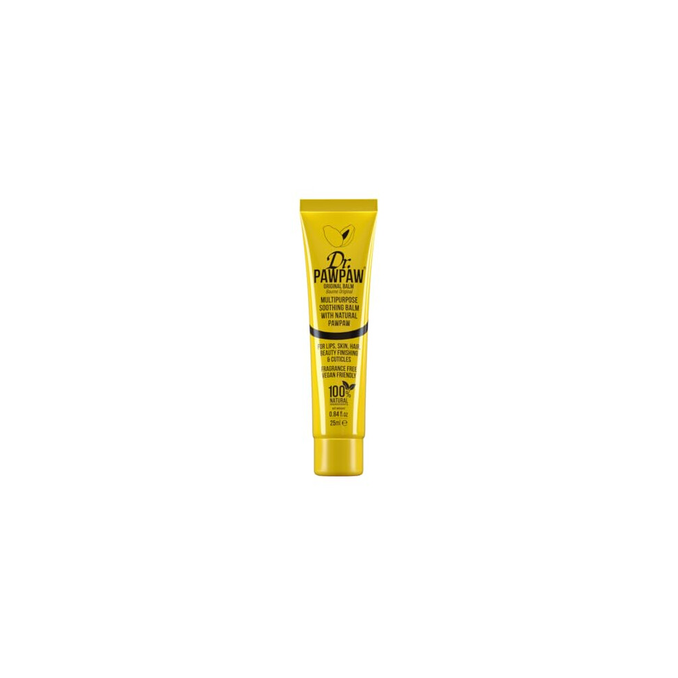 Dr.pawpaw Original Balm, Multi-Purpose Natural No Fragrance Balm For Hydrating Lips, Skin, Hair, Cuticles, Nails & Beauty Finishing (25 Ml)