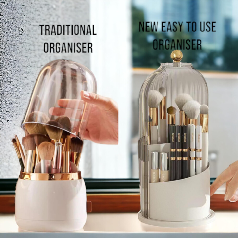 makeup-brush-holder-360-rotating-make-up-organiser-with-dustproof--clear-and-sliding-lid--spinning-cosmetic-organizer-storage-box-for-lipstick-lip