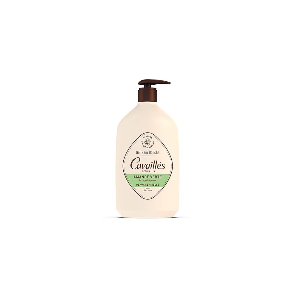 Cavaillã¨S Rogã© Bath And Shower Gel For Sensitive Skin Green Almond 1L
