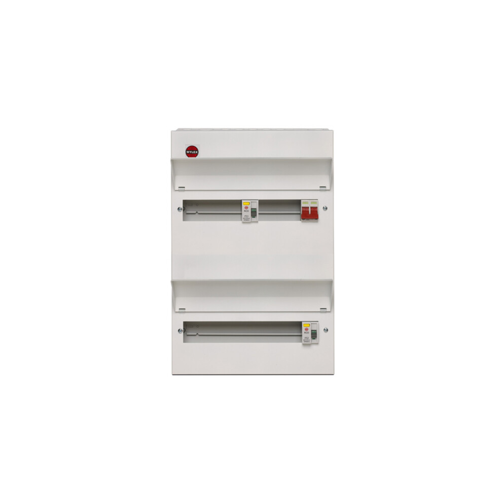 WYLEX DUPLEX 29 USEABALE WAYS 100A MAIN SWITCH CONSUMER UNIT