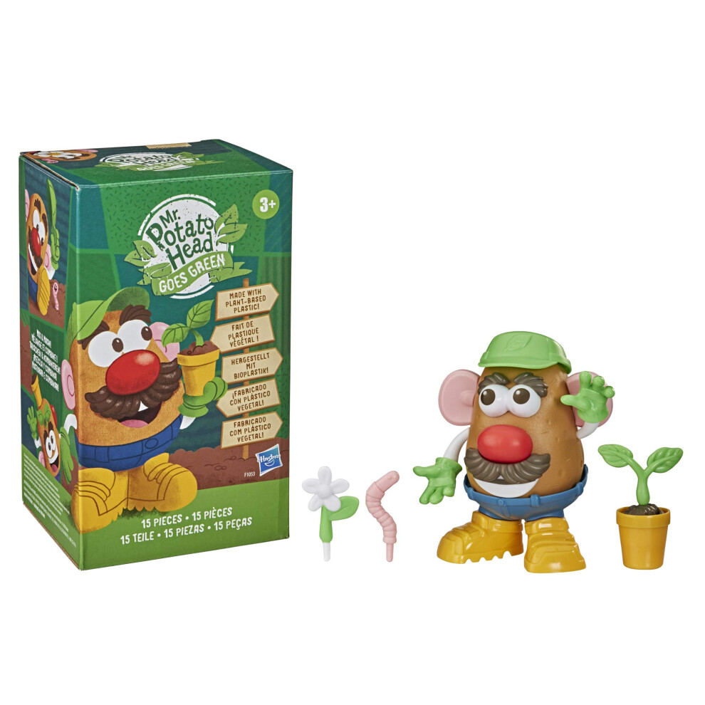 Photos - Other Toys Potato Goes Green, 15 Parts and Pieces Made with Plant-Based Plastic, Kids Toys 