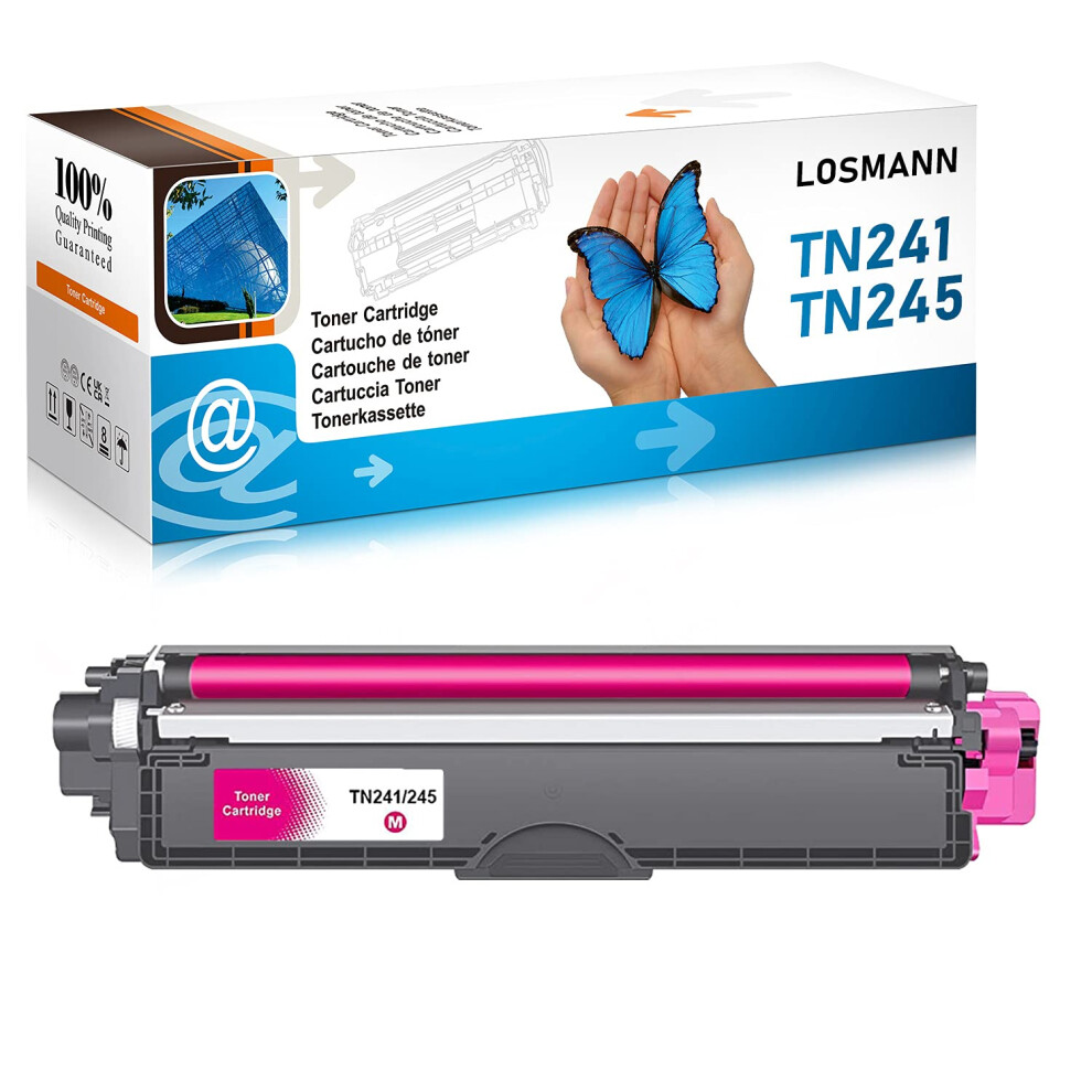 Compatible Toner Cartridge Replacement For Brother Tn-241 Tn-245 For Brother Dcp-9015Cdw 9020Cdw Hl-3140Cw 3150Cdw 3170Cdw 3142Cw 3152Cdw Mfc-9130Cw 641126490353