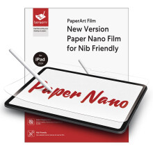 bersem 2 Pack Νέο Προστατευτικό Οθόνης Nano Συμβατό με iPad Pro 11 Inch 2024 (M4), Ματ PET