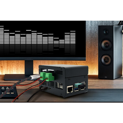 for Raspberry Pi 5 - Compatible with IQaudio DigiAMP+ Sound Card for Raspberry Pi 5 1