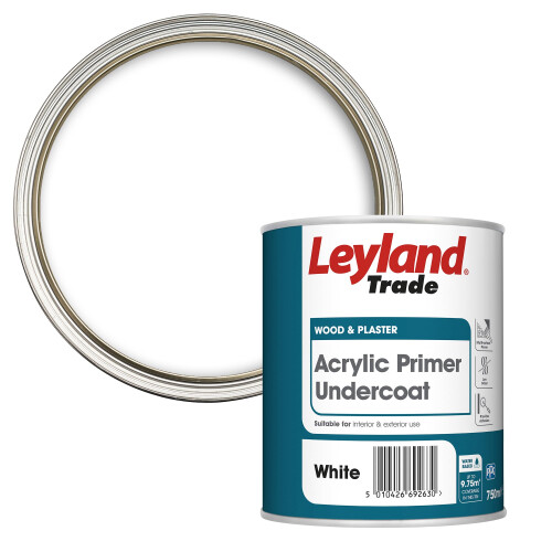 Trade Acrylic Primer Undercoat - White 2.5L