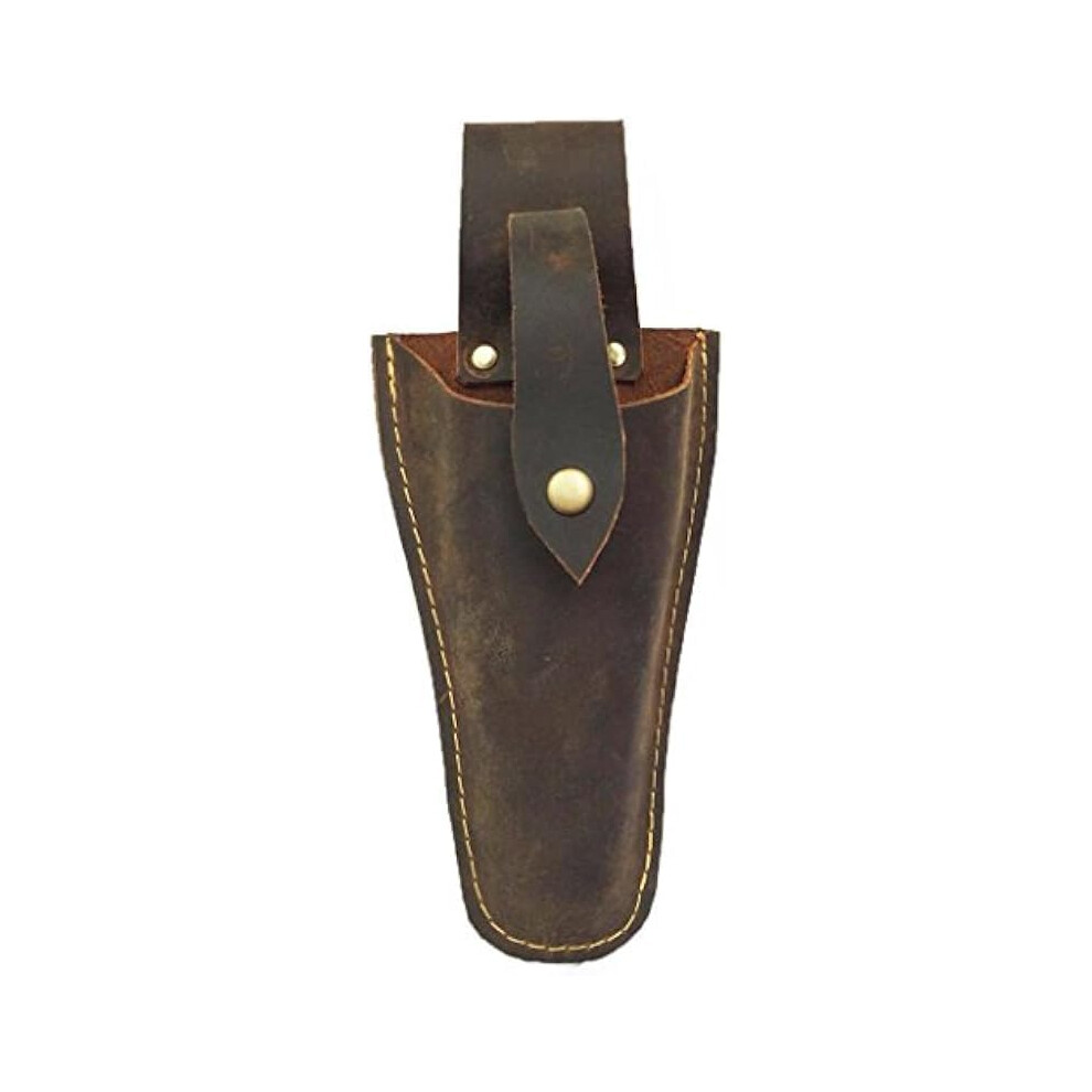 Hfcoony Secateurs Holster,Tool Belt Pouch,Durable Leather Sheath Pouch Holder Gardening Tools Holster Belt Case For Garden Pruning Pliers Shears Scissors Or