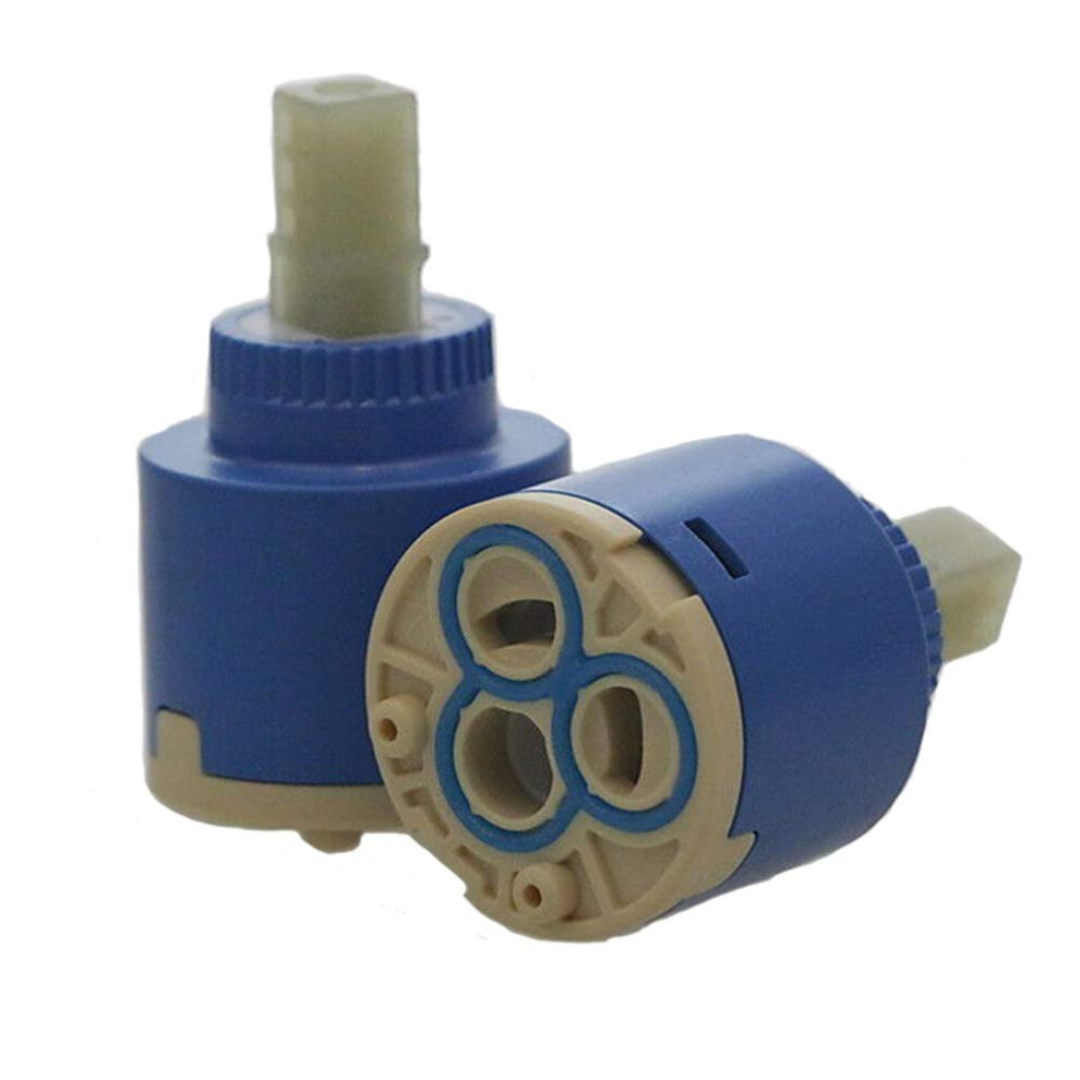 2Pcs 35Mm Ceramic Disc Plastic Bath Basin Shower Lever Mixer Tap Inner Cartridge Replacement 712243435296