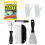 Wallpaper Paste Kit - Set Includes 1x10 Roll Adhesive Wallpaper Paste and Wallpaper Kit Containing, Roller, Hanging Brush, Scraper, Wallpaper Trimmer 1
