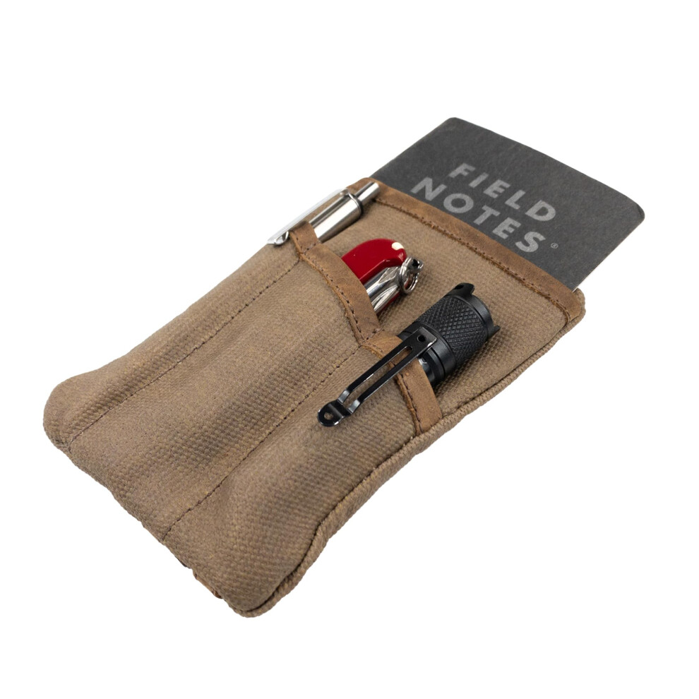 Photos - Tool Box Hide & Drink, Waxed Canvas Multitool Pocket Pouch, Multipurpose Bag, Camping Accessories, Handmade Includes 101 Year Warrant