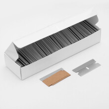 Scraper Blades, 100 Pcs Sticker Remover Plastic Sraper Blade Glass Scraper for Car, Ceramic Hob Decal Remover Non Scratch Oven Paint Scrapper